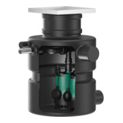 Wilo Station de relevage eaux usées DrainLift Box 32/8DS, U-sol, avec pompe et coffret de commande