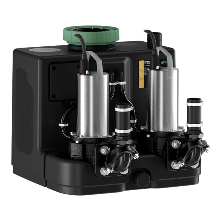 Wilo Station de relevage eaux usées DrainLift SANI Cut-L. 30M/1, CEE 32A, 1P+N+PE, 6h, 230 V