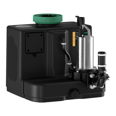 Wilo Station de relevage eaux usées DrainLift SANI Cut-M. 27T/1, CEE 16A, 3P+N+PE, 6h, 400 V