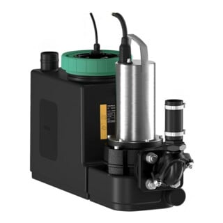 Wilo Station de relevage eaux usées DrainLift SANI Cut-S. 20 T/1, CEE 16A, 3P+N+PE, 6h, 400 V