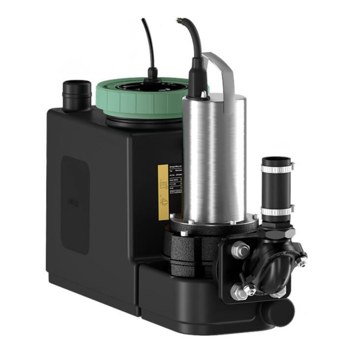Wilo Station de relevage eaux usées DrainLift SANI Cut-S. 20 T/1, CEE 16A, 3P+N+PE, 6h, 400 V