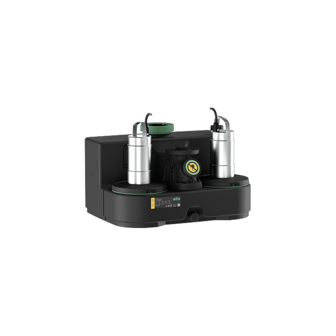 Wilo Station de relevage eaux usées DrainLift SANI-L. 11/M523/4-CEE, S1, 230 V, 50 Hz
