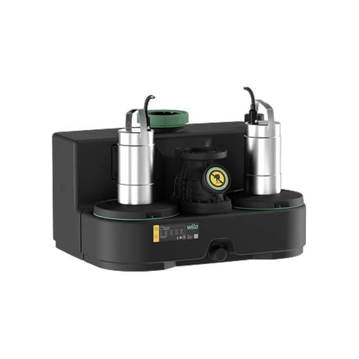 Wilo Station de relevage eaux usées DrainLift SANI-L. 12/M523/1-EF, S3 - 10 %, 230 V, 50 Hz