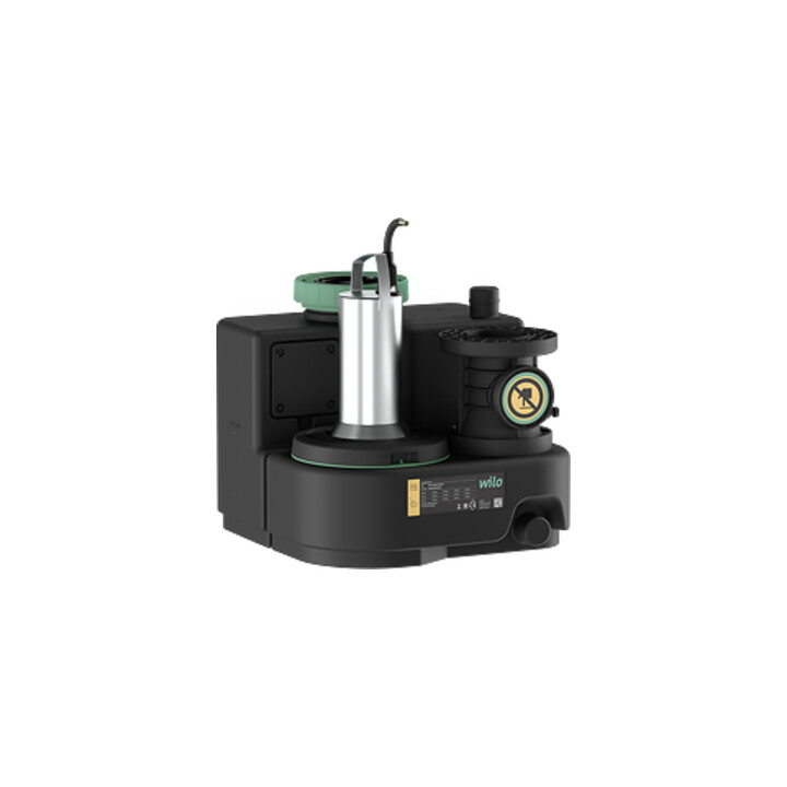 Wilo Station de relevage eaux usées DrainLift SANI-S. 11/ /540/3C-CEE, CEE 16A, 3P+N+PE 6h, 400V