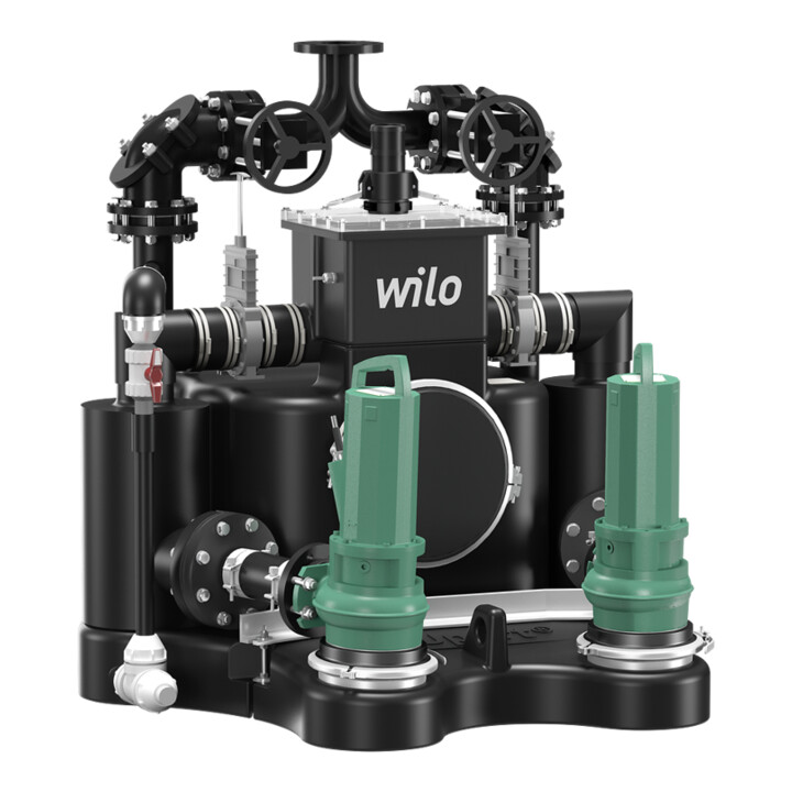 Wilo Station de relevage eaux usées EMUport CORE 45.2-29/540