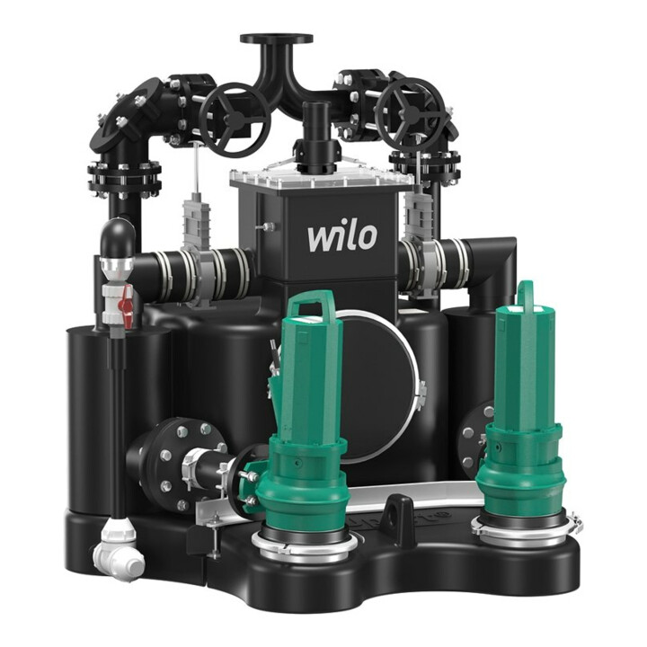 Wilo Station de relevage eaux usées EMUport CORE 60.2-12/540