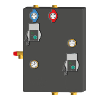Wilo Système complet Safe WSA 5-24, kit de raccordement, plancher chauffant, 230 V, 50 Hz