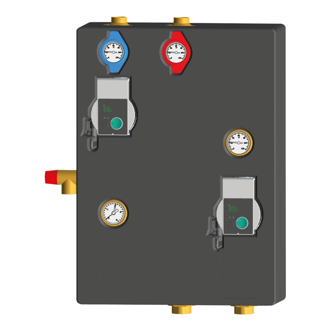 Wilo Système complet Safe WT 5-24, WTA, chauffage FB, 230 V, 50 Hz