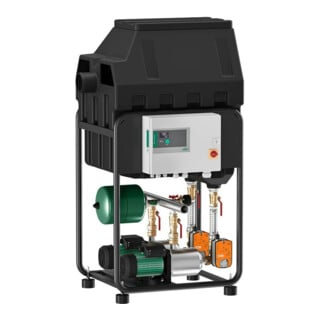 Wilo Système d'utilisation eau de pluie RainSystem AF150-2 Med. LSP404/EC, 0,75 kW, 230 V, 50 Hz