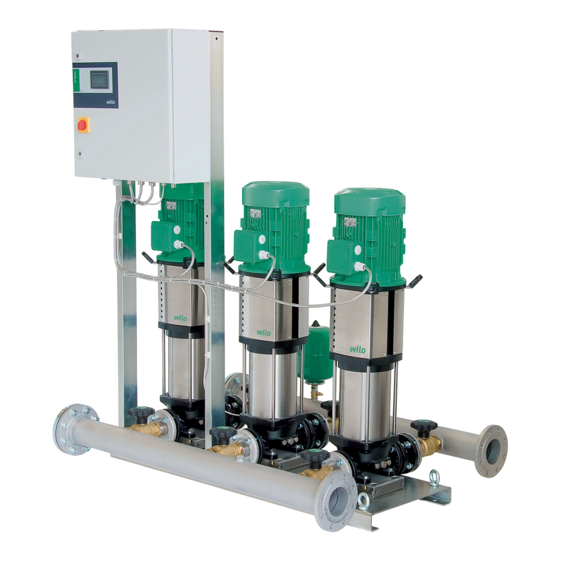 Wilo Système multi-pompes Comfort COR-3 Helix V 2202/K/CC,DN100/DN100,3kW