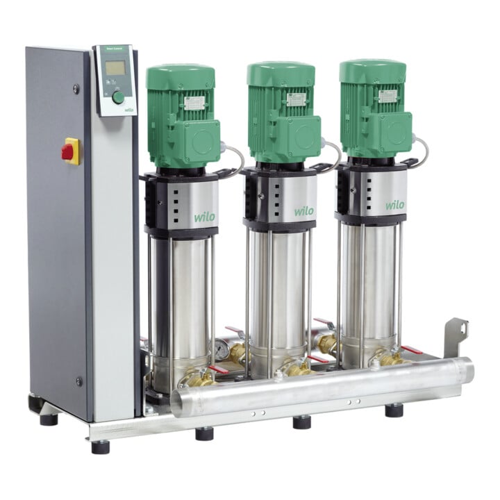 Wilo Système multi-pompes SiBoost Smart 2 HELIX V416,2.2kW