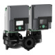 Wilo Trockenläufer-Hocheffizienz-Doppelpumpe Stratos GIGA2.0-D 32/1-20/M-1,1-R1-S1-4
