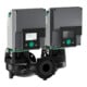 Wilo Trockenläufer-Hocheffizienz-Doppelpumpe Stratos GIGA2.0-D 40/1-19/M-1,1-R1-S1-1