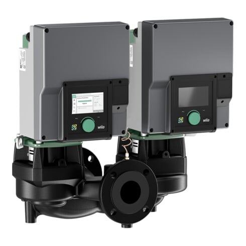 Wilo Trockenläufer-Hocheffizienz-Doppelpumpe Stratos GIGA2.0-D 65/1-5/M-0,37-R1,DN65