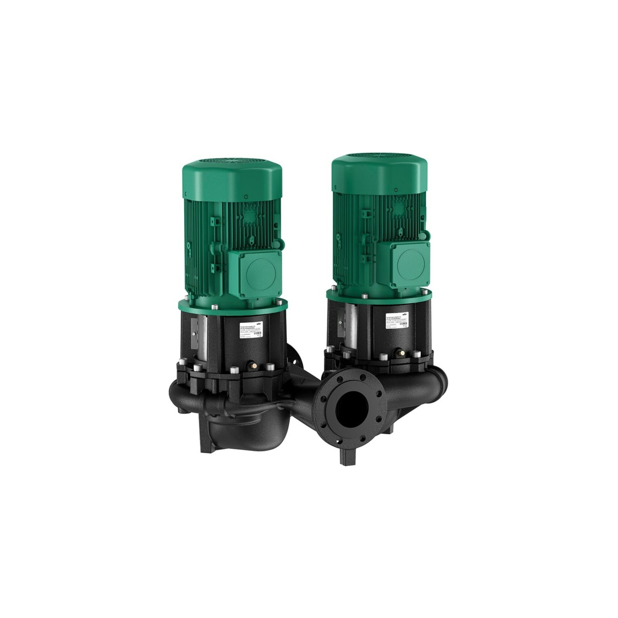 Wilo Trockenläufer-Standard-Doppelpumpe Atmos GIGA-D 125/190-5,5/4-S1,DN125