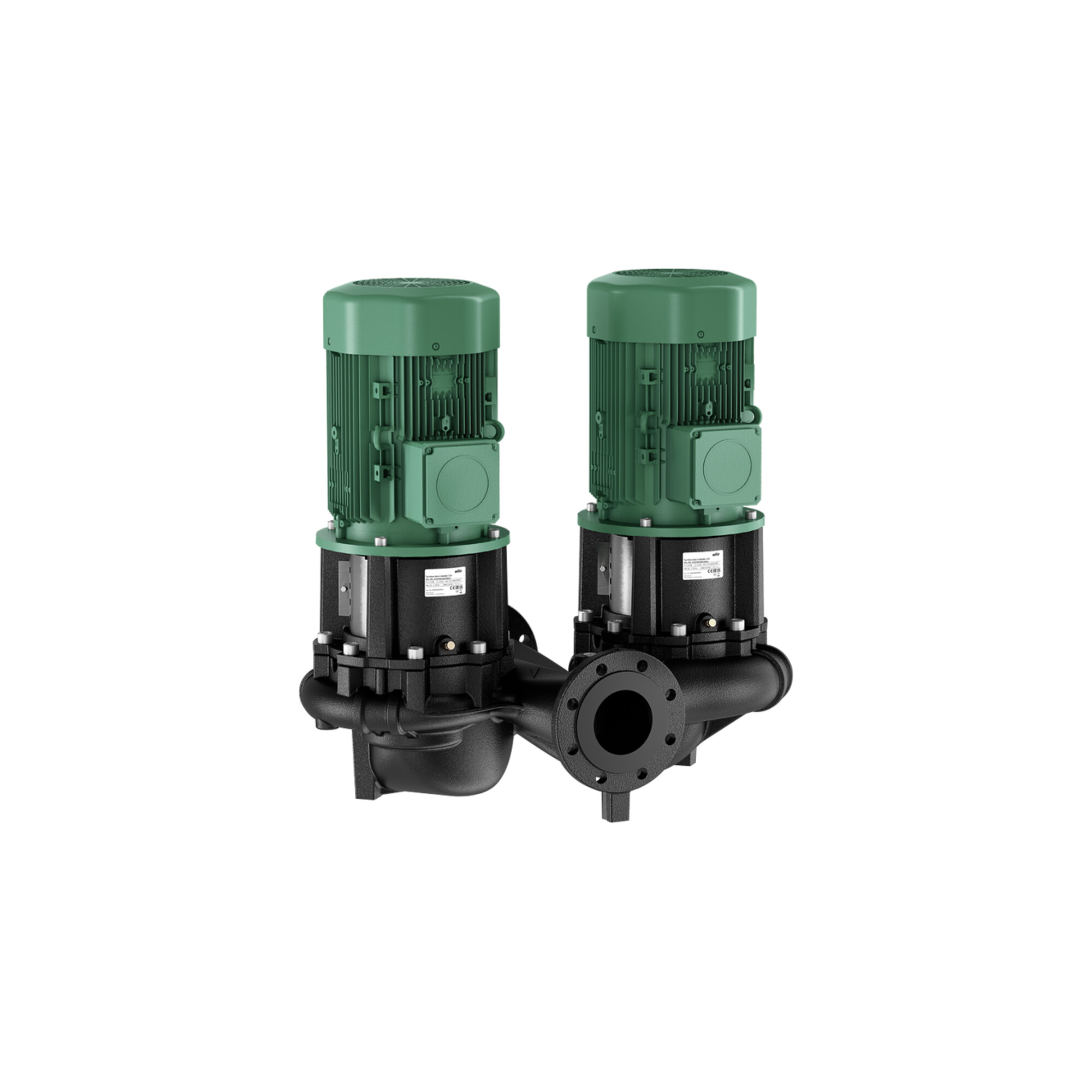 Wilo Trockenläufer-Standard-Doppelpumpe Atmos GIGA-D 65/105-0,55/4,DN65,550W