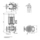 Wilo Trockenläufer-Standard-Einzelpumpe VeroLine-IPL40/165-5,5/2-S1,DN40,5.5kW