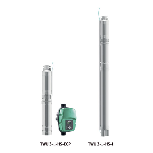 Wilo Unterwassermotorpumpe Sub TWU 3.02-09-HS-ECP-B, 1,5 kW, Rp 1