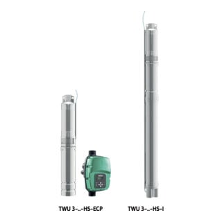 Wilo Unterwassermotorpumpe Sub TWU 3.05-04-HS-ECP-B, 0,9 kW, Rp 1