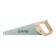 WILPU Scie à main 350 mm 8 dents par pouce avec manche en bois fermé