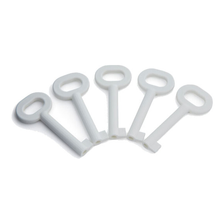 WindowMaster Clé de rechange pour poste de commande RWA WSK 398 01 (5 pièces)