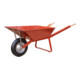 Winkeleisenkarre "WEK 85" 85 L, roue en caoutchouc plein, montée-1