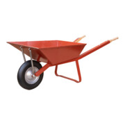 Winkeleisenkarre "WEK 85" 85 L, roue en caoutchouc plein, montée
