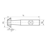 Winkelf.D1833D HSSCo5 60G32mm FORMAT-2
