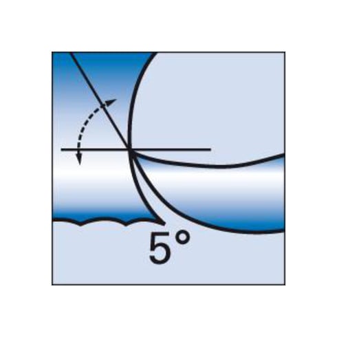 Winkelfräser D1833D HSSCo5 60G38mm FORMAT