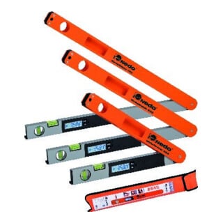Winkelmessgerät Winkeltronic Messber.0-355Grad Schenkel-L.75cm 0,1Grad NEDO