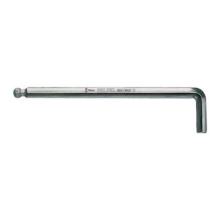 Wera 950 PKL Winkelschlüssel, metrisch, Innensechskant, SW 2,5 mm, Länge 112 mm