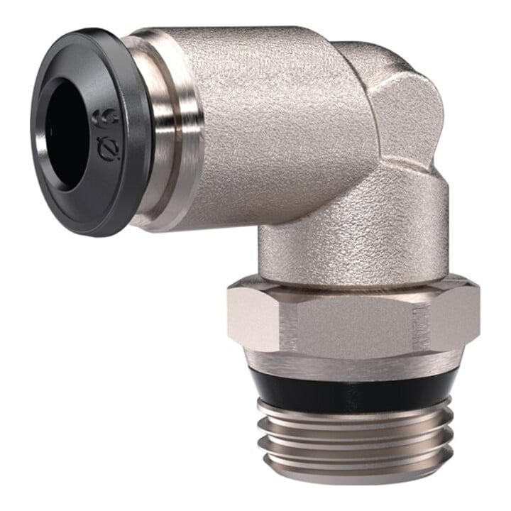 Winkelsteckverschraubung univ.short AG 1/2 Zoll SW 21mm drehb.kon.10mm RIEGLER