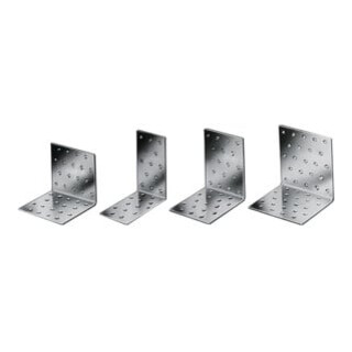 DIN 1052 Simpson Strong Tie Winkelverbinder, Stahl verzinkt, gleichschenklig