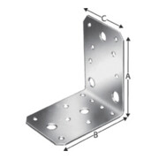 Winkelverbinder AB AB90 88x88x65mm Ép.2,5mm