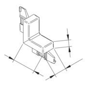 Winkelverbinder schw. 18x18mm, 10 mm breit-2