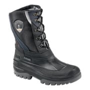 Spirale Winterstiefel, schwarz aus Nylon mit festem Warmfutter-1