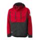 Winterjacke BERG JACKET rot/schwarz-1