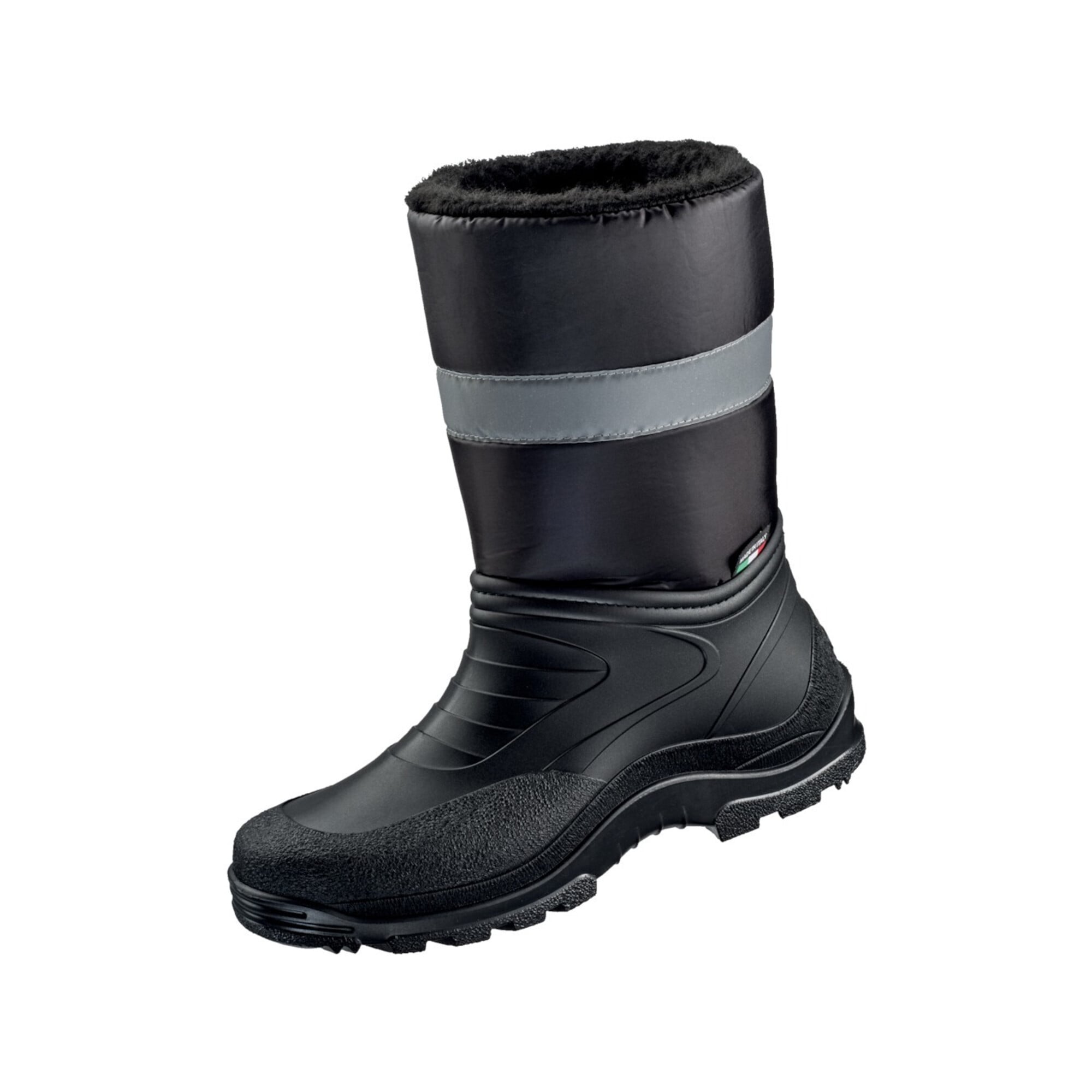 Winterschlupfstiefel Skagen Gr.40 schwarz PVC/Nyl.m.Reflexstreifen ; Feldtmann