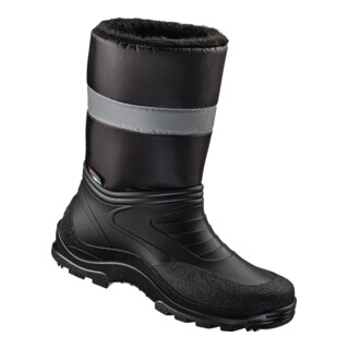 Winterschlupfstiefel Skagen Gr.42 schwarz PVC/Nyl.m.Reflexstreifen