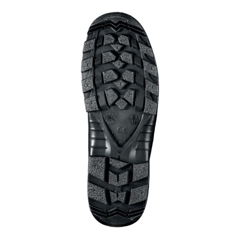 Skagen Bottes d’hiver noir PVC/Nylon avec bandes réfléchissantes