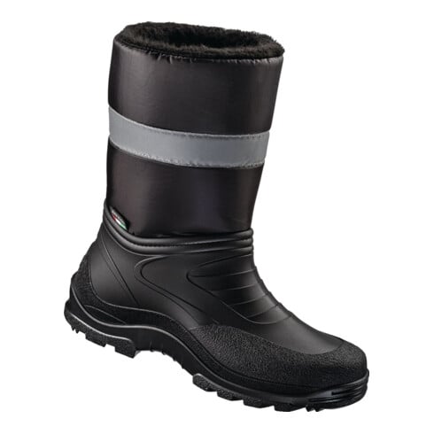 Winterschlupfstiefel Skagen schwarz PVC/Nyl.m.Reflexstreifen