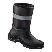 Winterschlupfstiefel Skagen schwarz PVC/Nyl.m.Reflexstreifen