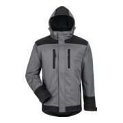 Wintersoftshelljacke Ajax Gr.M grau/schwarz ELYSEE