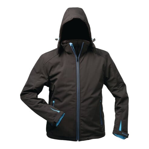 Elysee Softshelljacke Uranos schwarz/blau