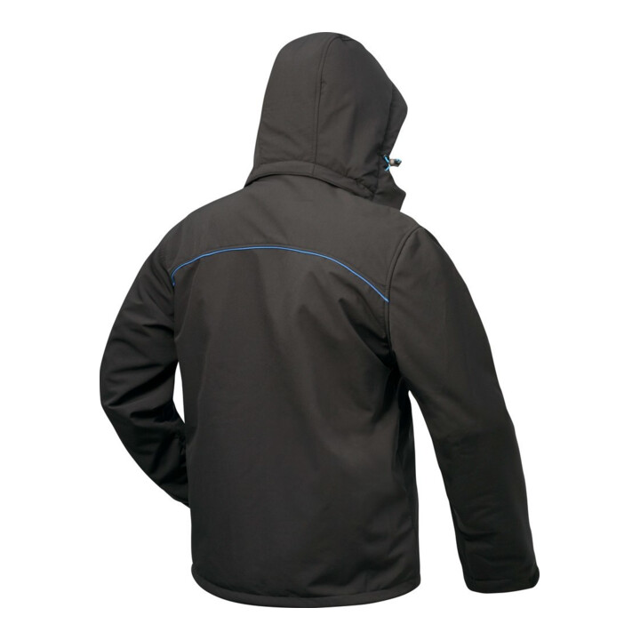 Wintersoftshelljacke Uranos Gr.XXL schwarz/blau