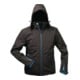 Wintersoftshelljacke Uranos Gr.XXXL schwarz/blau 96% PES/4% EL-1