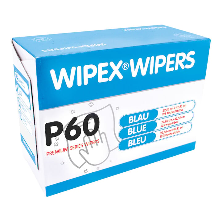 WIPEX Lingettes essuie-tout env. 23 x 42 cm 125 lingettes/boîte