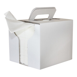 WIPEX SUPREME Wischtücher weiß 80 Tücher 30 x 38cm