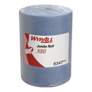 Wischtuch WypAll® X80 8347 L340xB315ca.mm blau 1-lagig Rl.WYPALL
