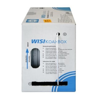 WISI Koaxialkabel Abrollbox MK 96 A 75 OHM 250m WS